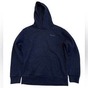 Hollister Relaxed Fit Navy Blue Hoodie Sweatshirt - Size XS